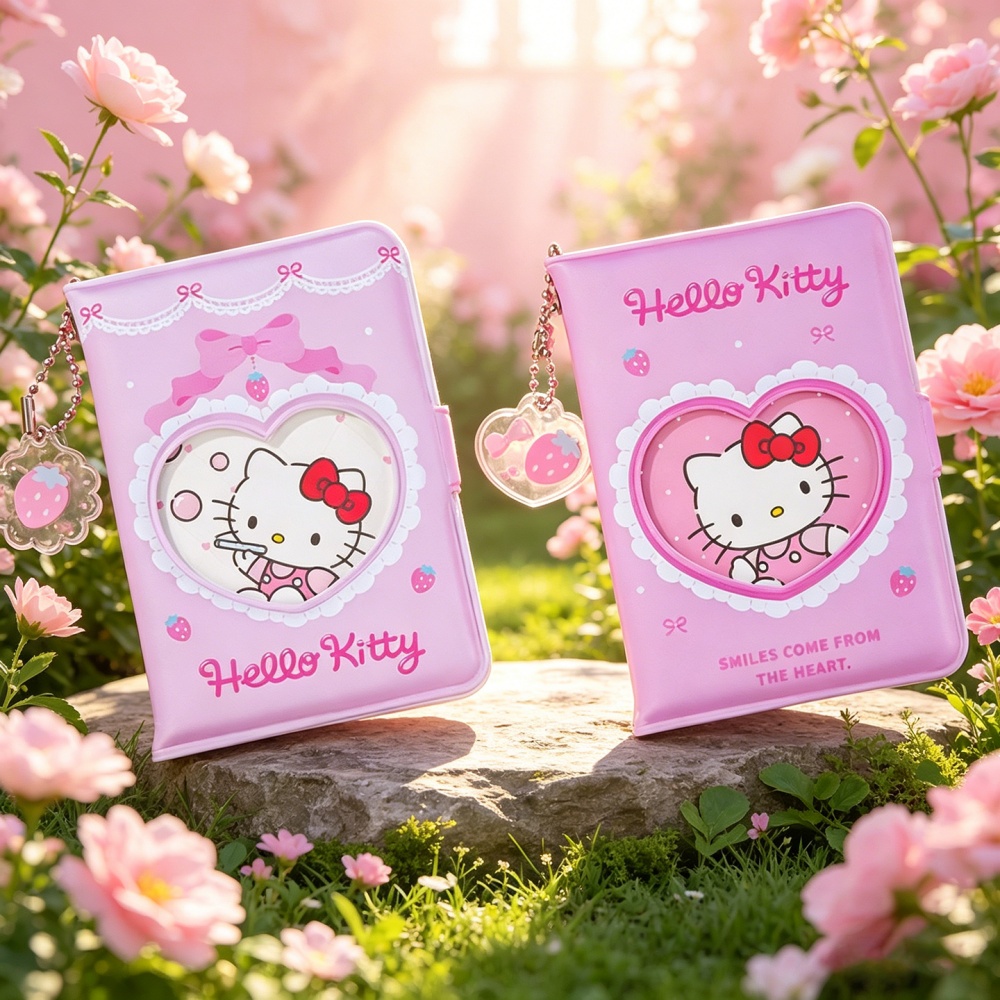 Travel Journal Accessories - Cadernos de bolso genuínos Hello Kitty