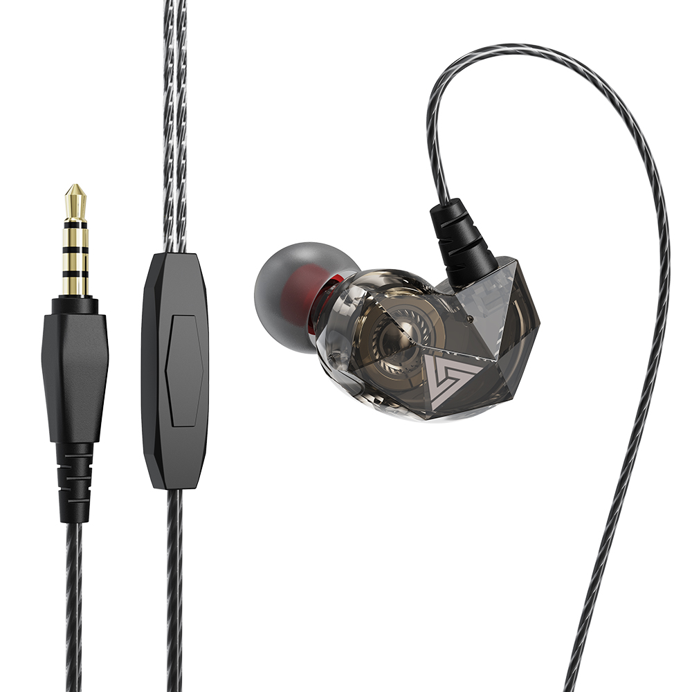 Earplug Set Foam - Fones de Ouvido QKZ AK2 Pretos
