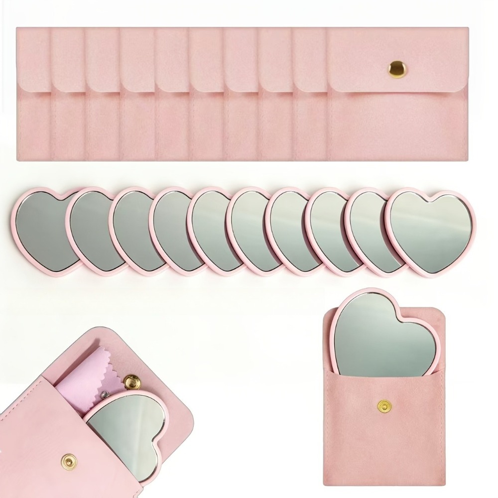 Travel Accessories Pink - 10/20/30 conjuntos de espelhos de maquiagem