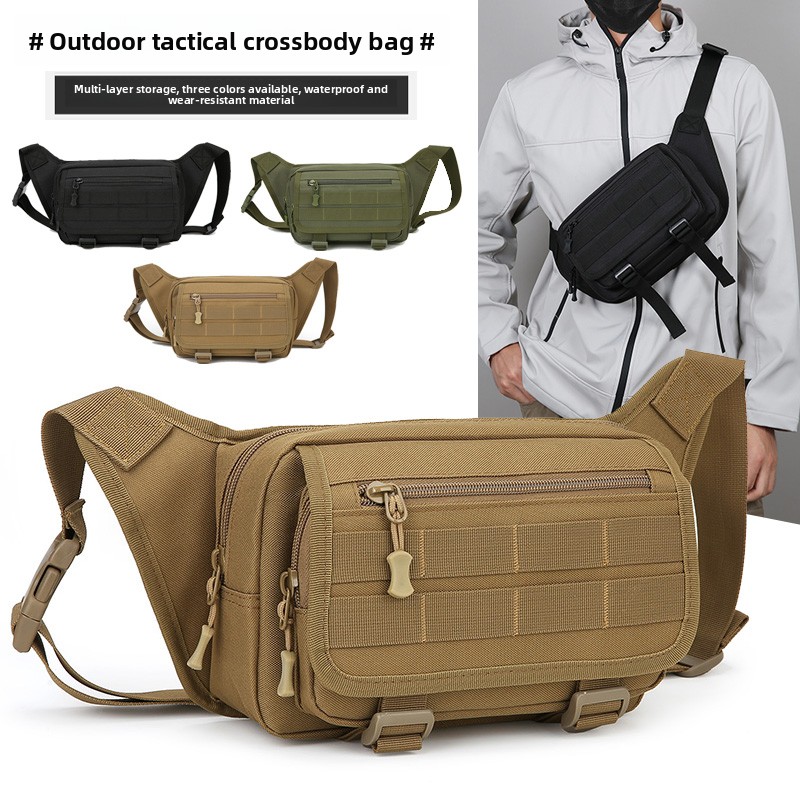 Travel Accessories Bike - Pochete tática masculina, bolsa de cintura