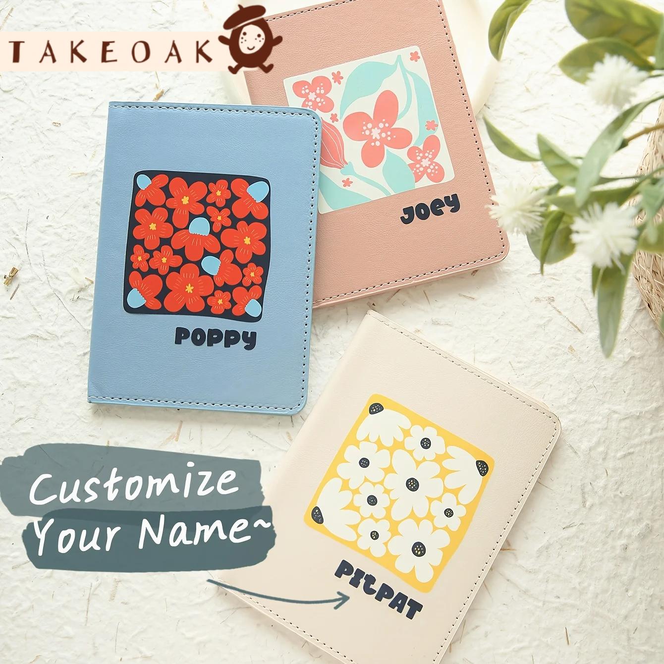 Travel Accessories Pink - Capa de Passaporte Personalizada com Nome,