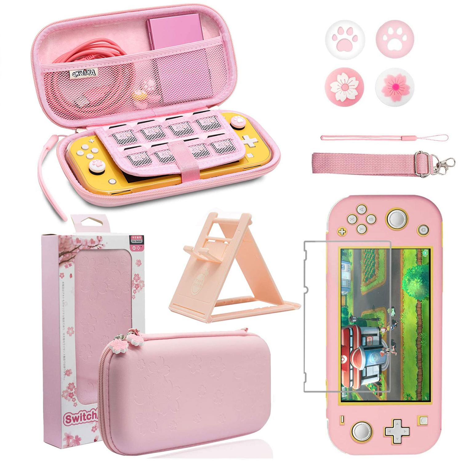 Travel Accessories Pink - Kit de acessórios de estojo de