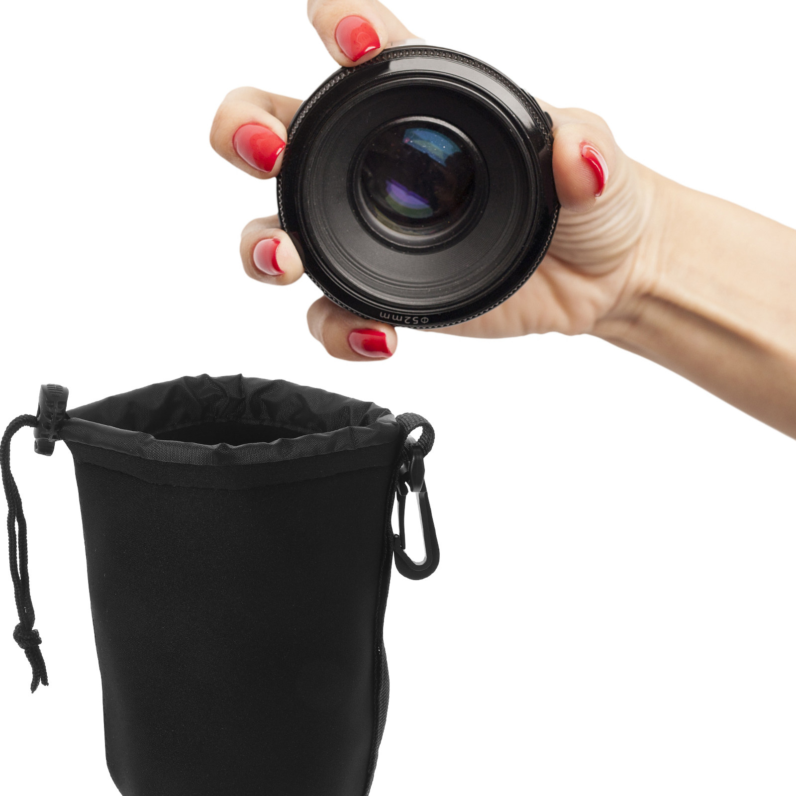 Camera Bag Travel - Bolsa Protetora para Lentes de Câmera,