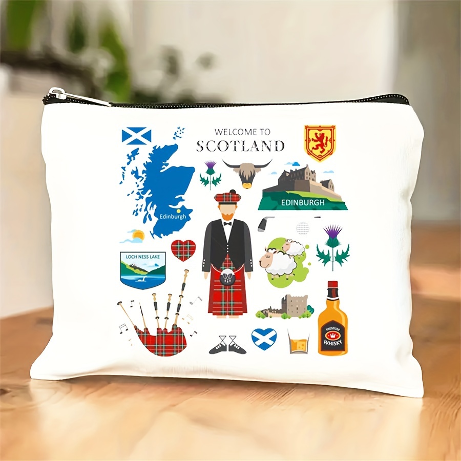 Travel Accessories Jewelry - Uma bolsa de maquiagem com tema