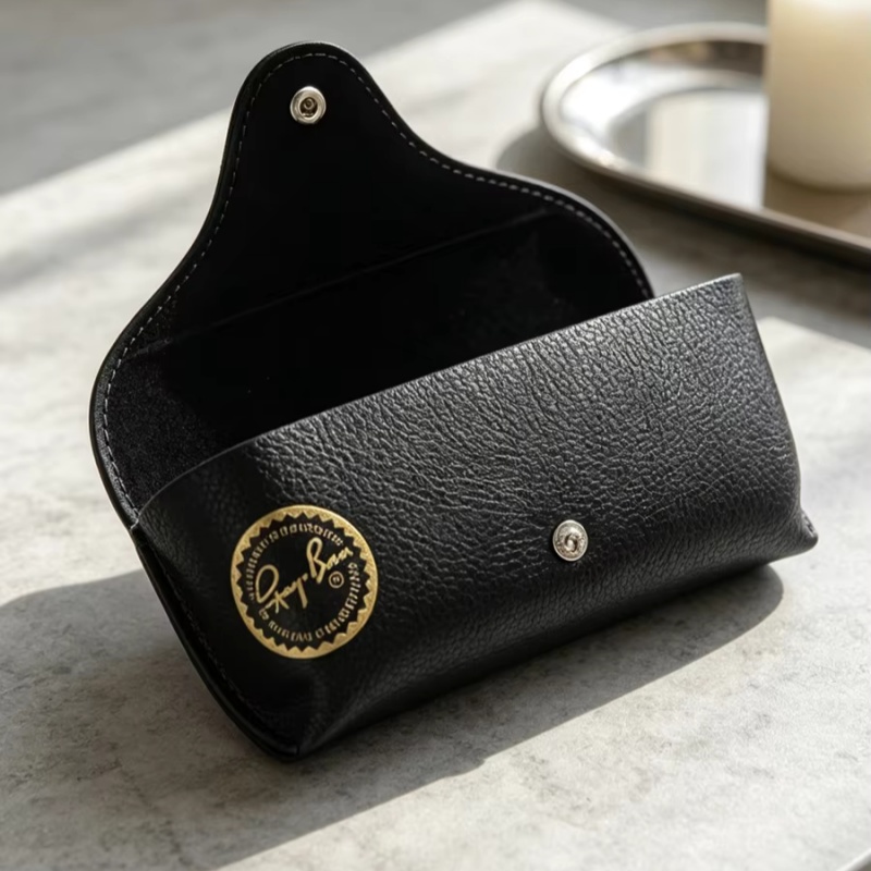 Travel Accessories Gifts For Men - Estojo de Couro Ray-Ban para Óculos