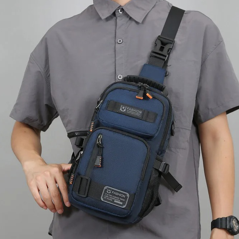 Travel Accessories Bike - Bolsa de ombro multifuncional masculina, bolsa