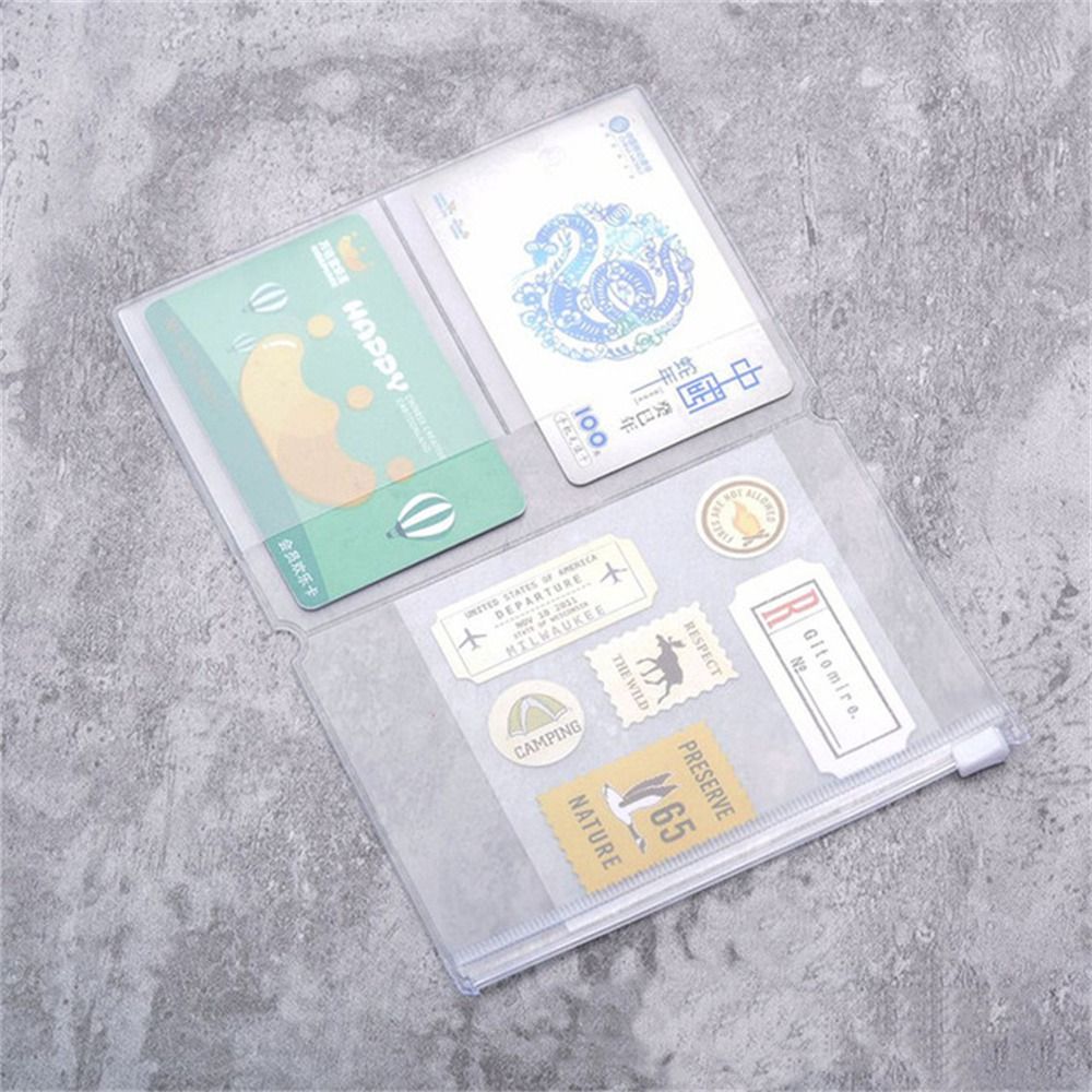 Travel Journal Accessories - Saco do zíper para viajantes Midori,
