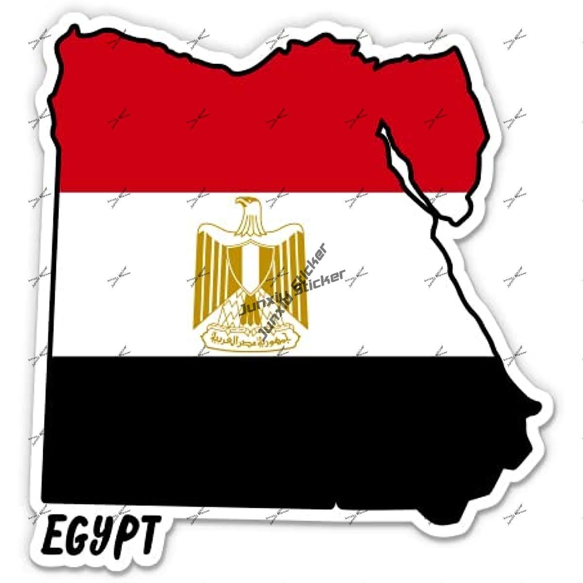 Travel Accessories Egypt - Decalque do egito mapa do egito