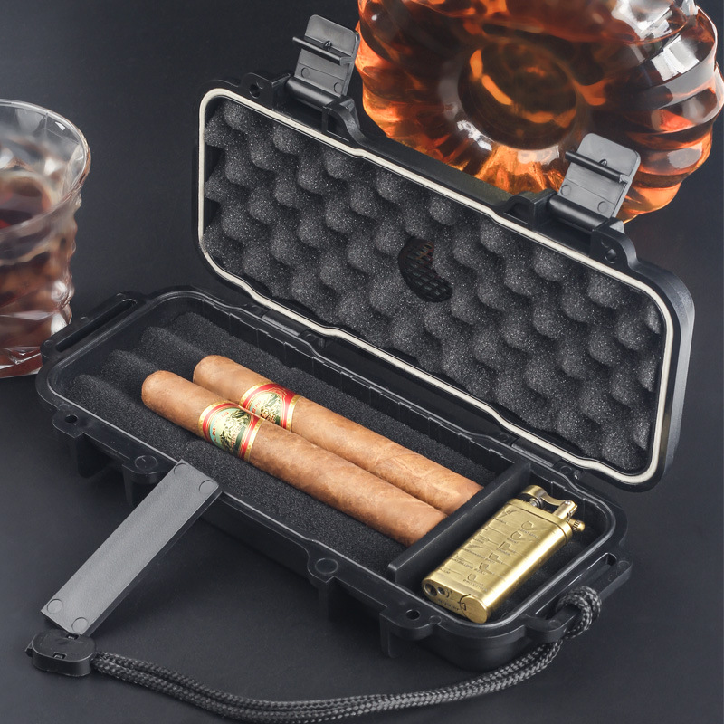 Travel Accessories Gifts For Men - Umidificador de charutos portátil com umidificador,