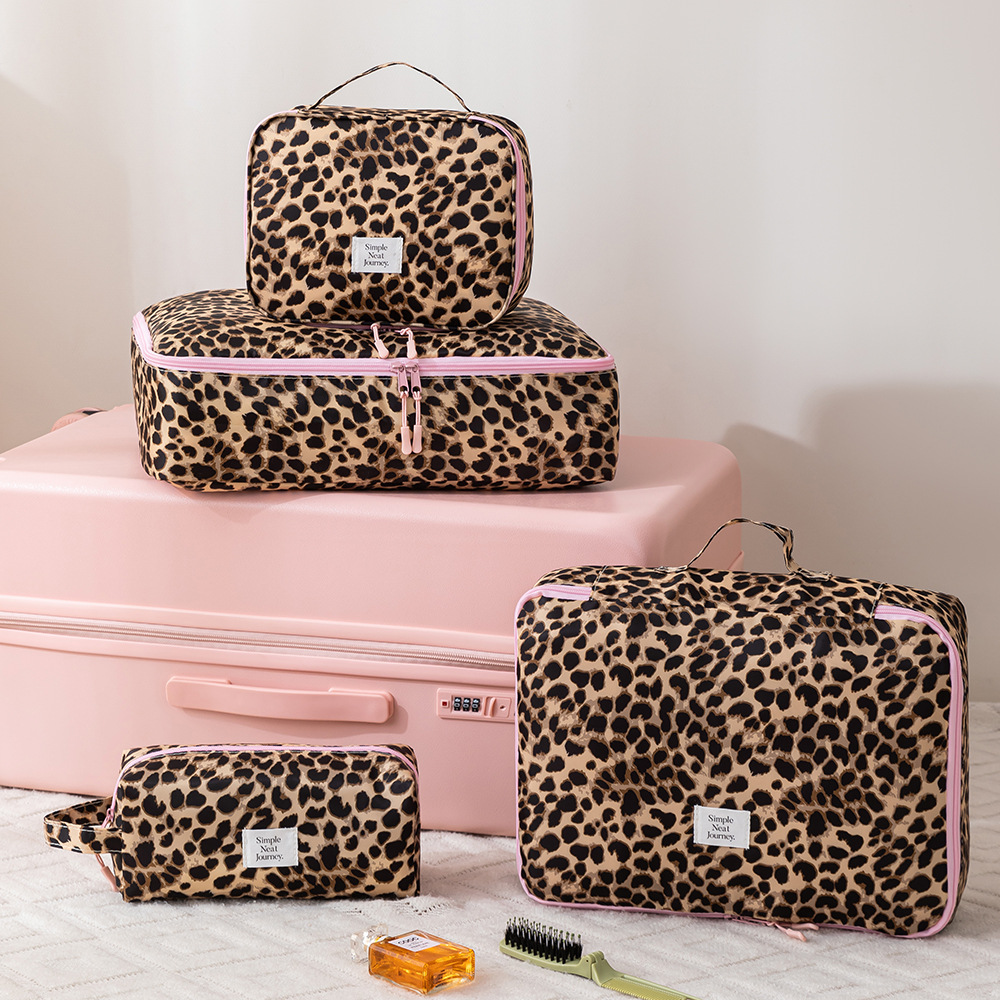 Bolsa de Maquiagem Leopardo, O - Travel Accessories Bag For Women avaliação e preço