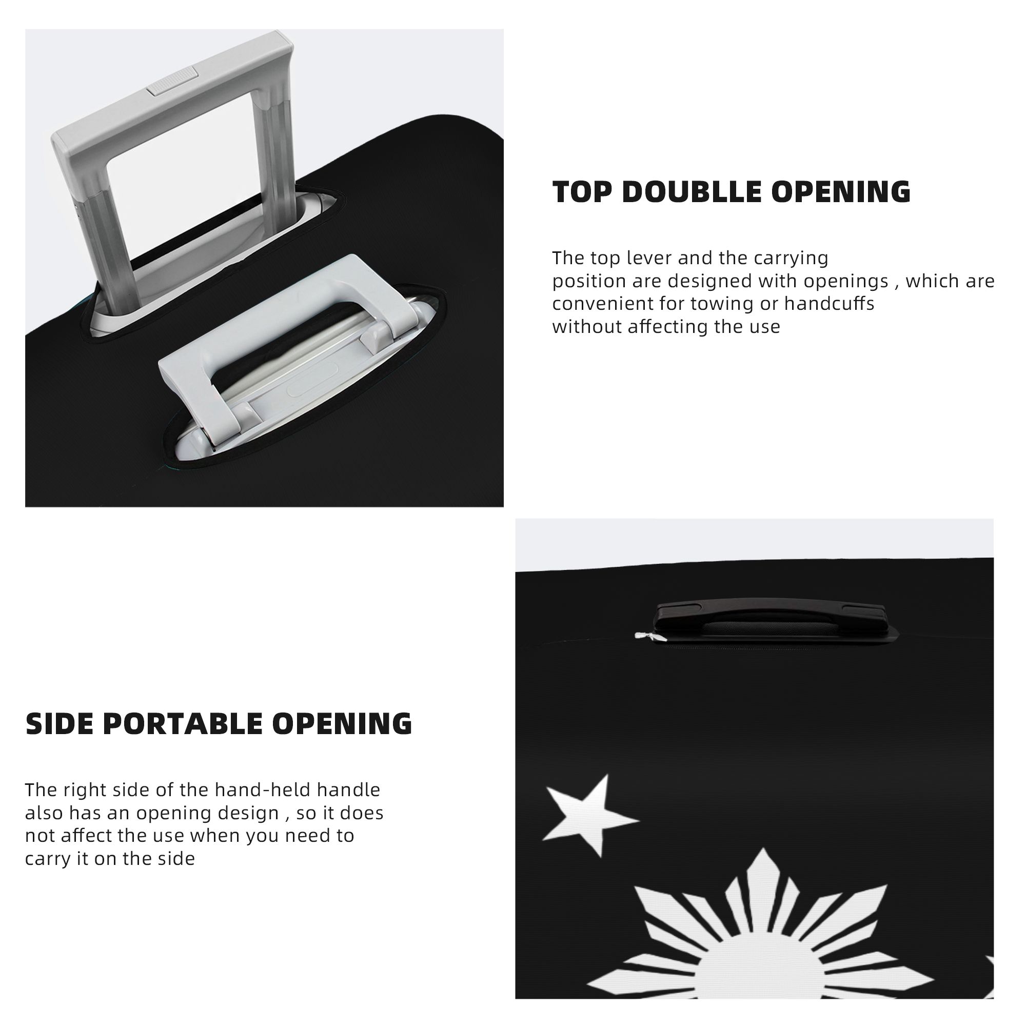 Capa para mala com bandeira da - Travel Accessories Philippines avaliação e preço