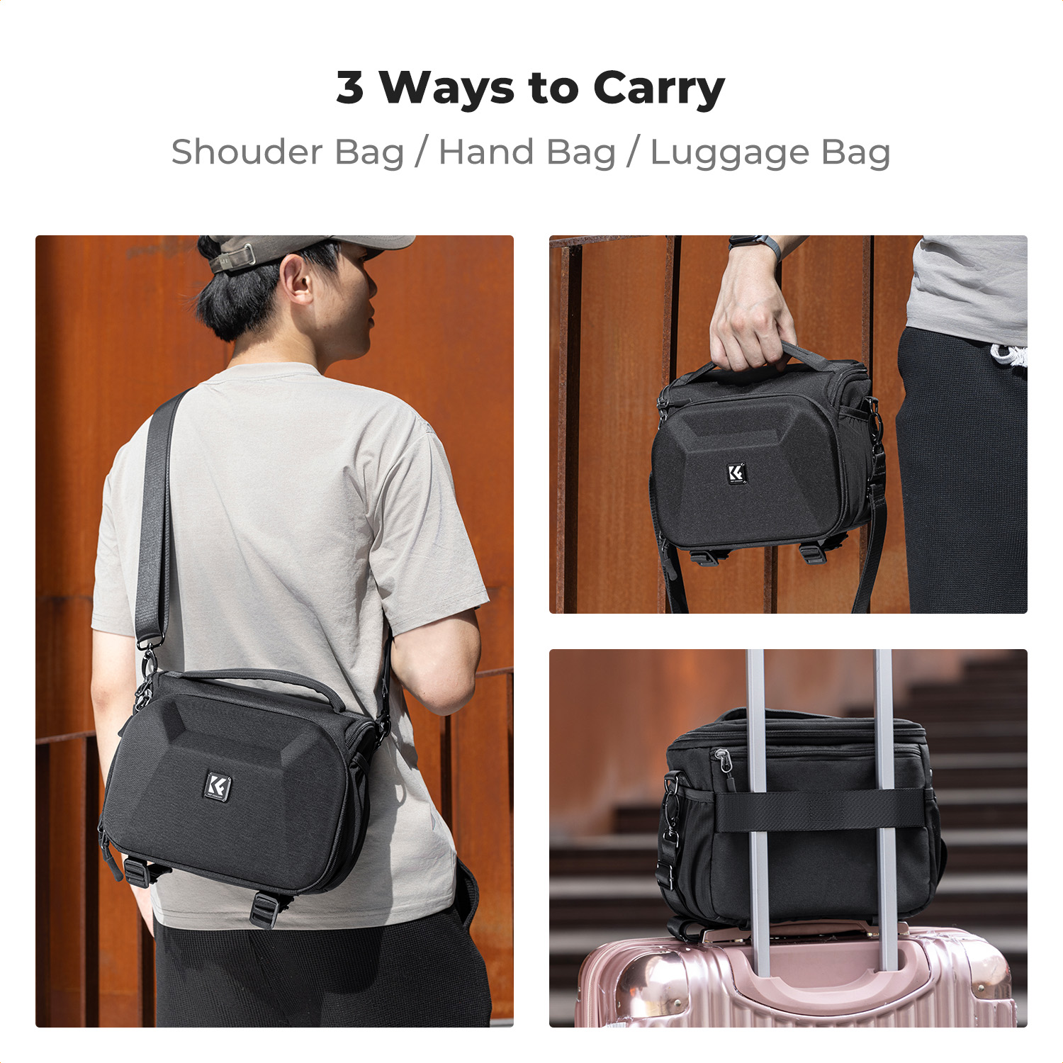 Bolsa de Câmera Leve e Resiste - Camera Bag Travel avaliação e preço