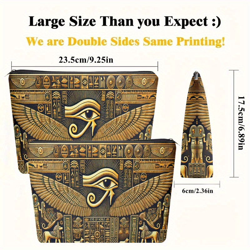 Bolsa cosmética olho de horus  - Travel Accessories Egypt avaliação e preço