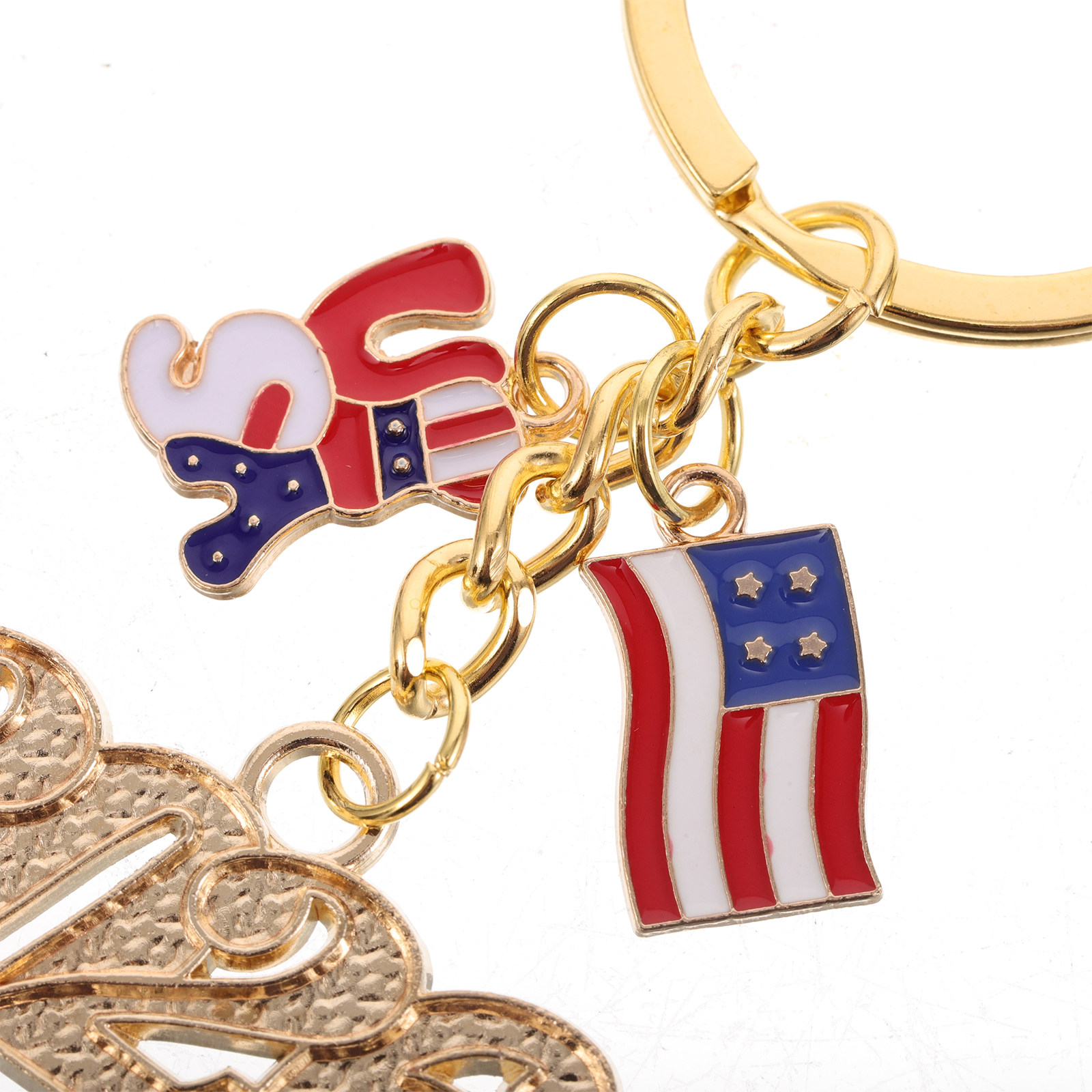 5 Peças Chaveiros Bandeira Ame - Travel Accessories July avaliação e preço