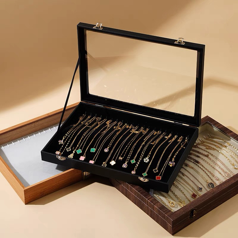 Caixa de jóias de madeira para - Travel Accessories Jewelry avaliação e preço