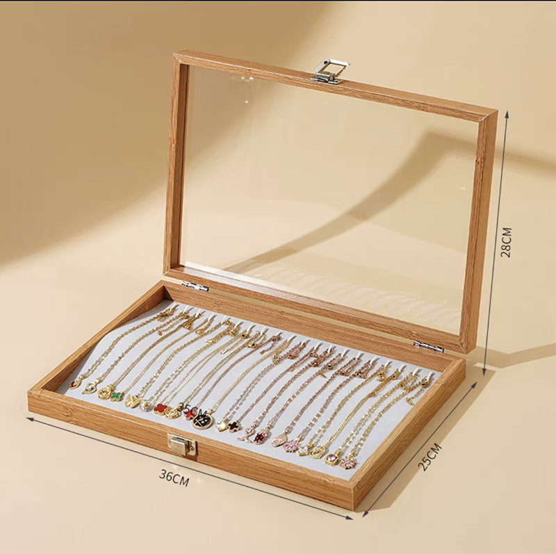 Caixa de jóias de madeira para - Travel Accessories Jewelry avaliação e preço
