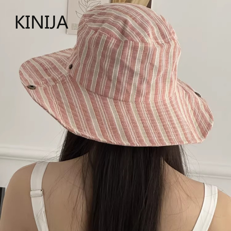 Chapéu Bucket Listrado Simples - Travel Accessories Kmart avaliação e preço