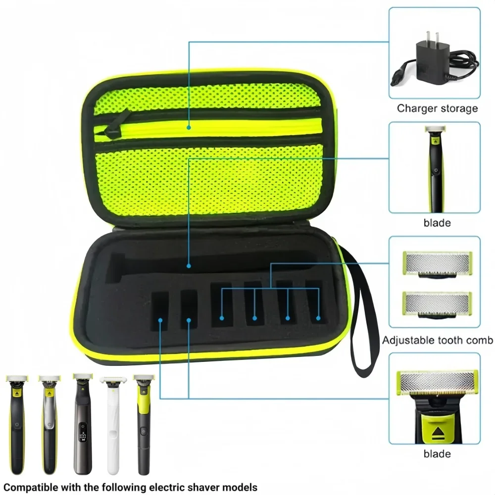 Caixa de barbear para barbeado - Travel Router Accessories avaliação e preço