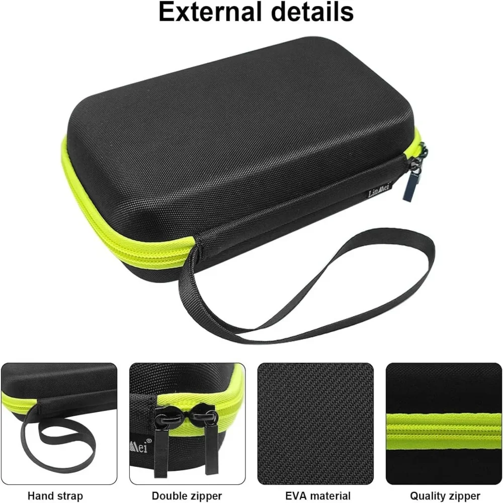 Caixa de barbear para barbeado - Travel Router Accessories avaliação e preço
