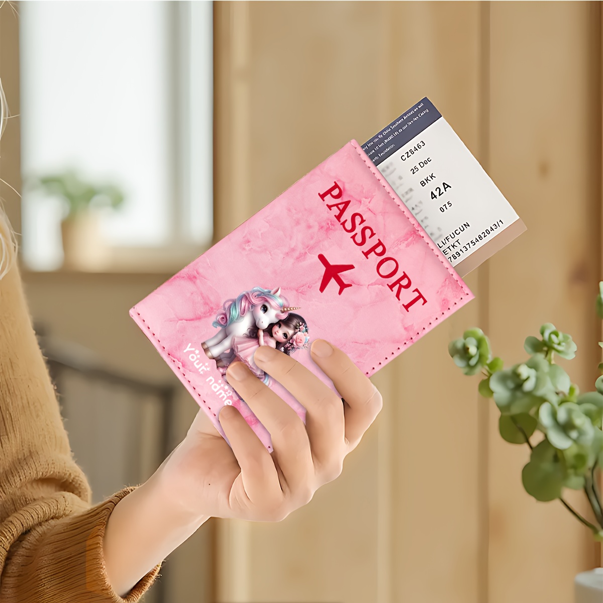 Porta-passaporte em PU com pad - Travel Accessories Kmart avaliação e preço