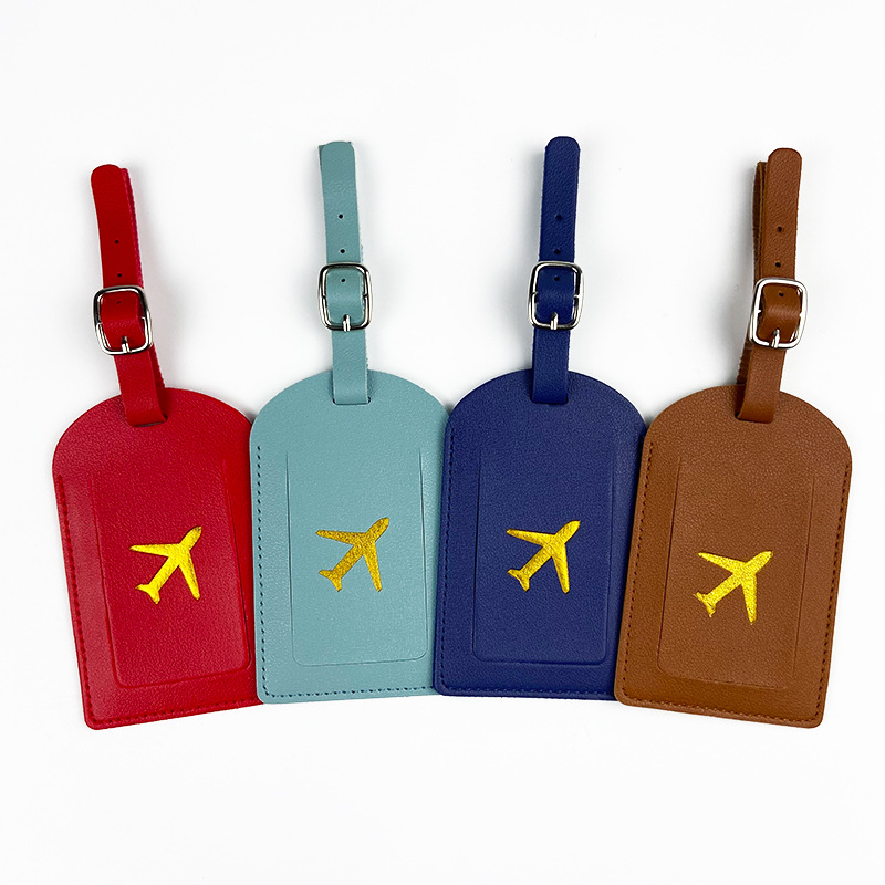Colorido PU Couro Bagagem Tags - Travel Accessories Bag For Women avaliação e preço