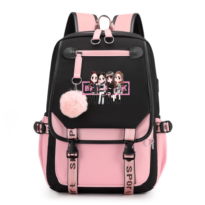 Mochila Grande com Padrão Pret - Travel Accessories Pink avaliação e preço