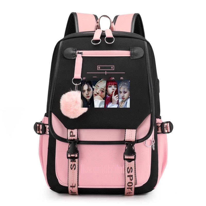 Mochila Grande com Padrão Pret - Travel Accessories Pink avaliação e preço