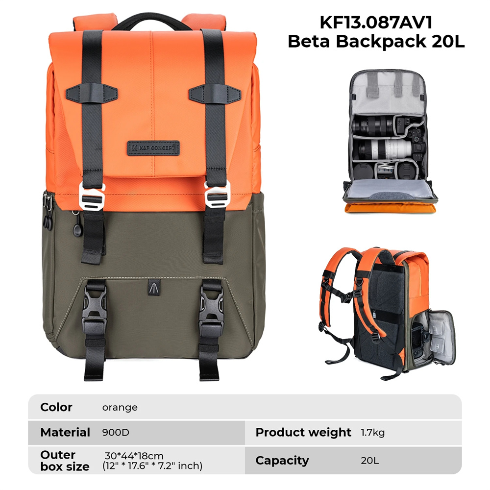 Mochila para Câmera K&F CONCEP - Camera Bag Travel avaliação e preço