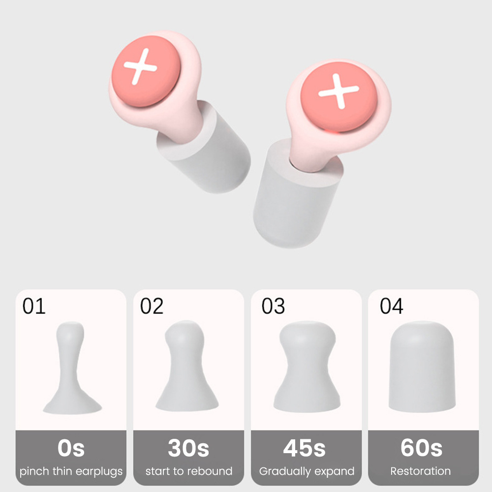 Tampão de ouvido de silicone,  - Earplug Set Foam avaliação e preço