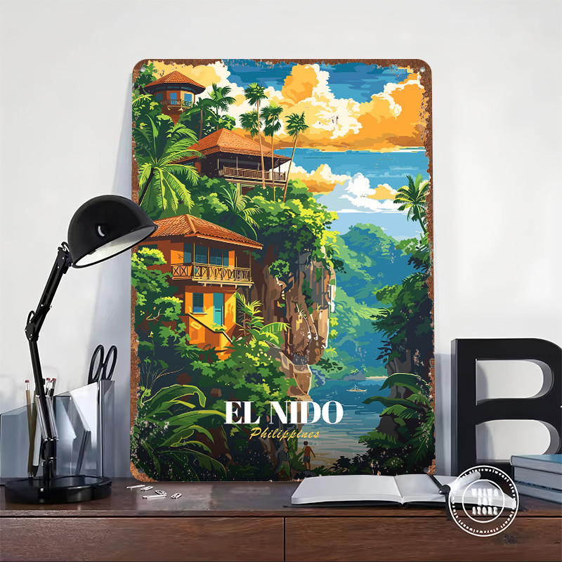 Placa de Metal Vintage Persona - Travel Accessories Philippines avaliação e preço