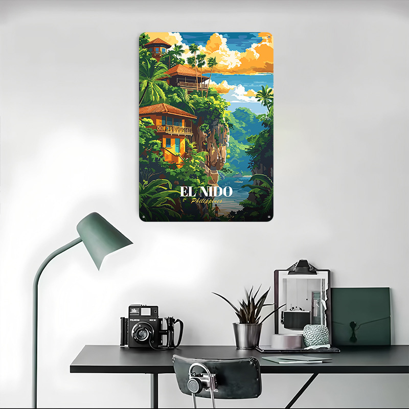 Placa de Metal Vintage Persona - Travel Accessories Philippines avaliação e preço