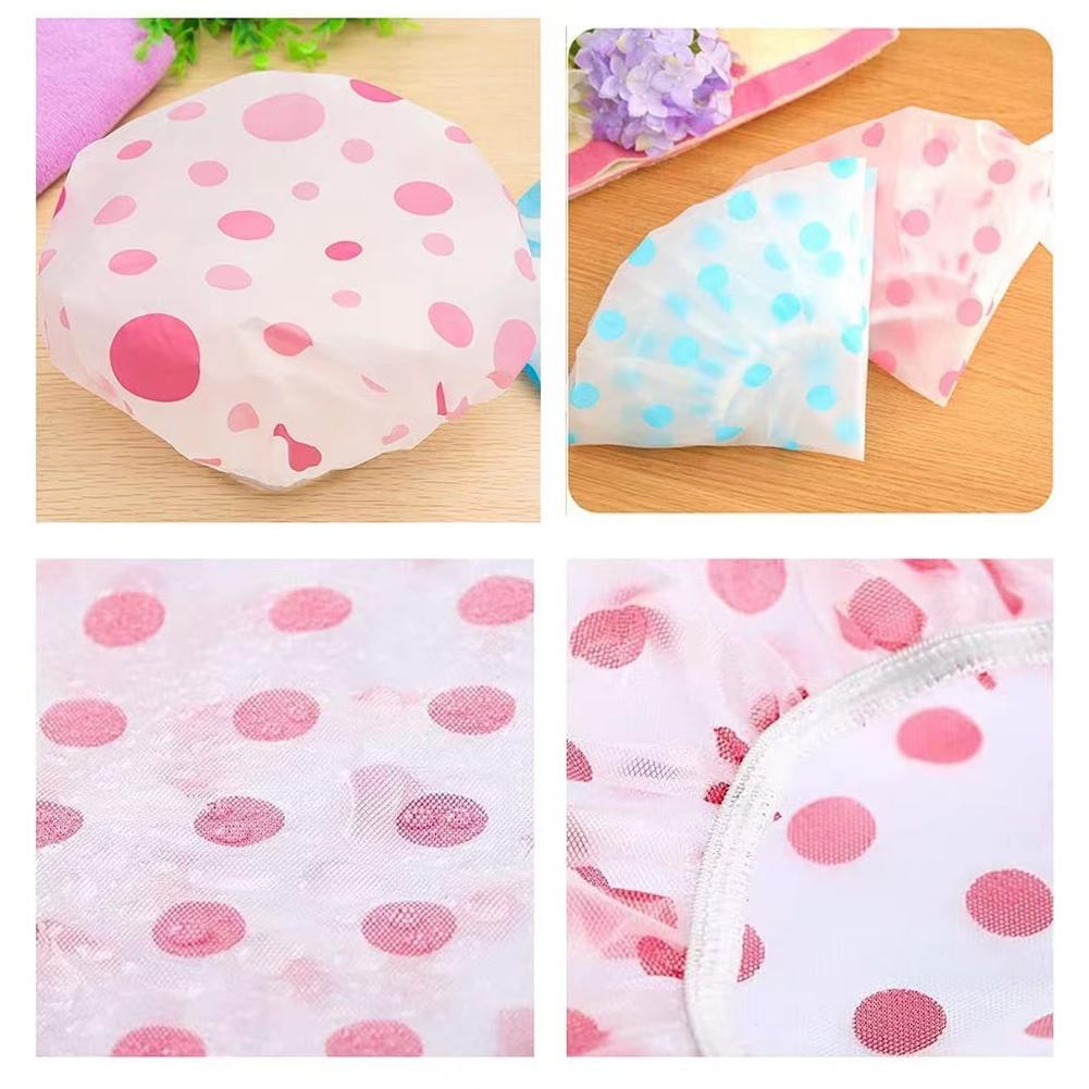Touca de banho rosa com bolinh - Travel Accessories Pink avaliação e preço