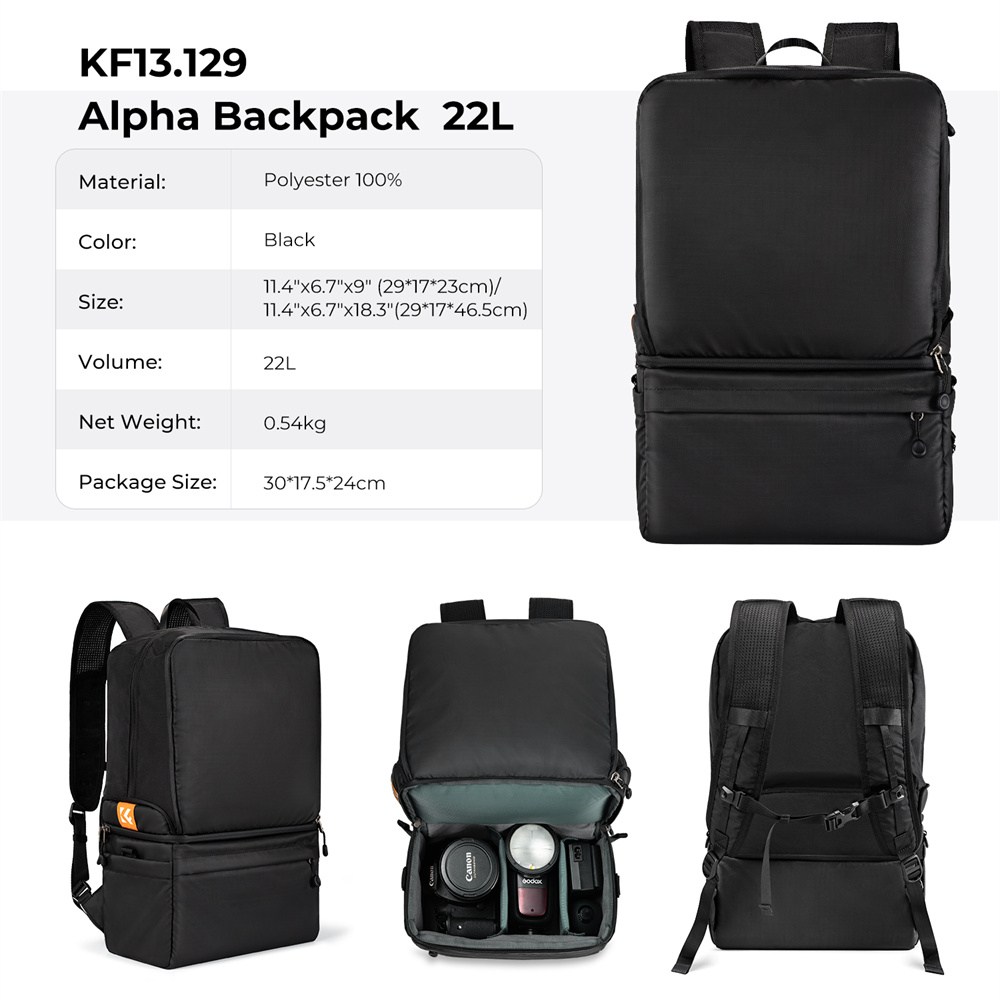 Mochila para Câmera K&F CONCEP - Camera Bag Travel avaliação e preço