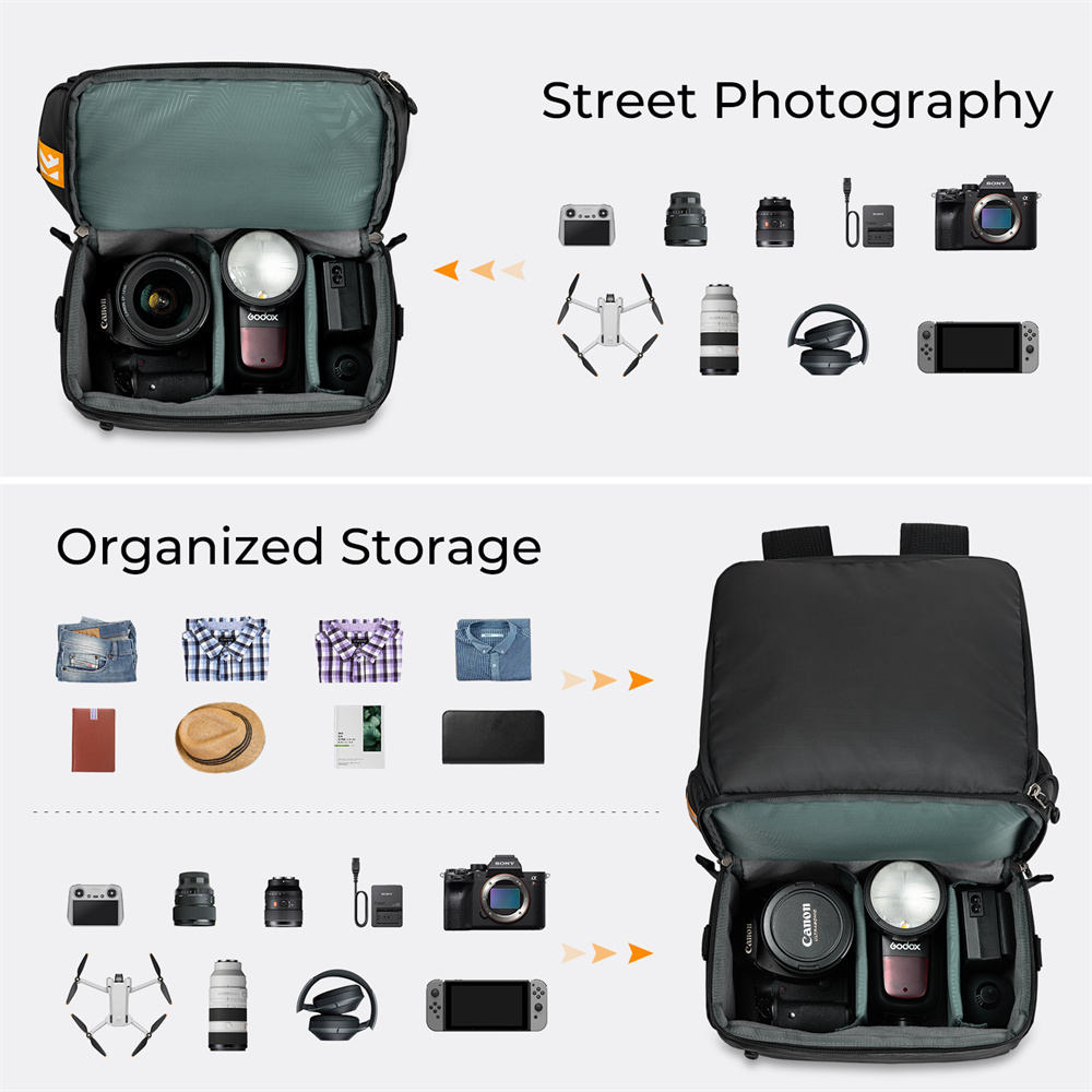 Mochila para Câmera K&F CONCEP - Camera Bag Travel avaliação e preço