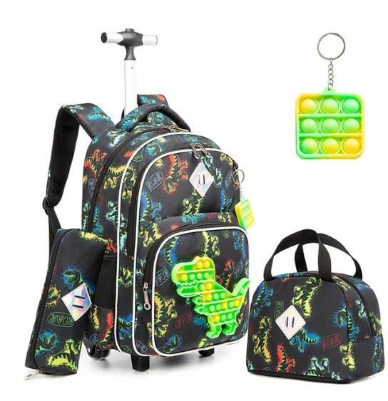 Conjunto de mochila escolar pa - Travel Router Accessories avaliação e preço