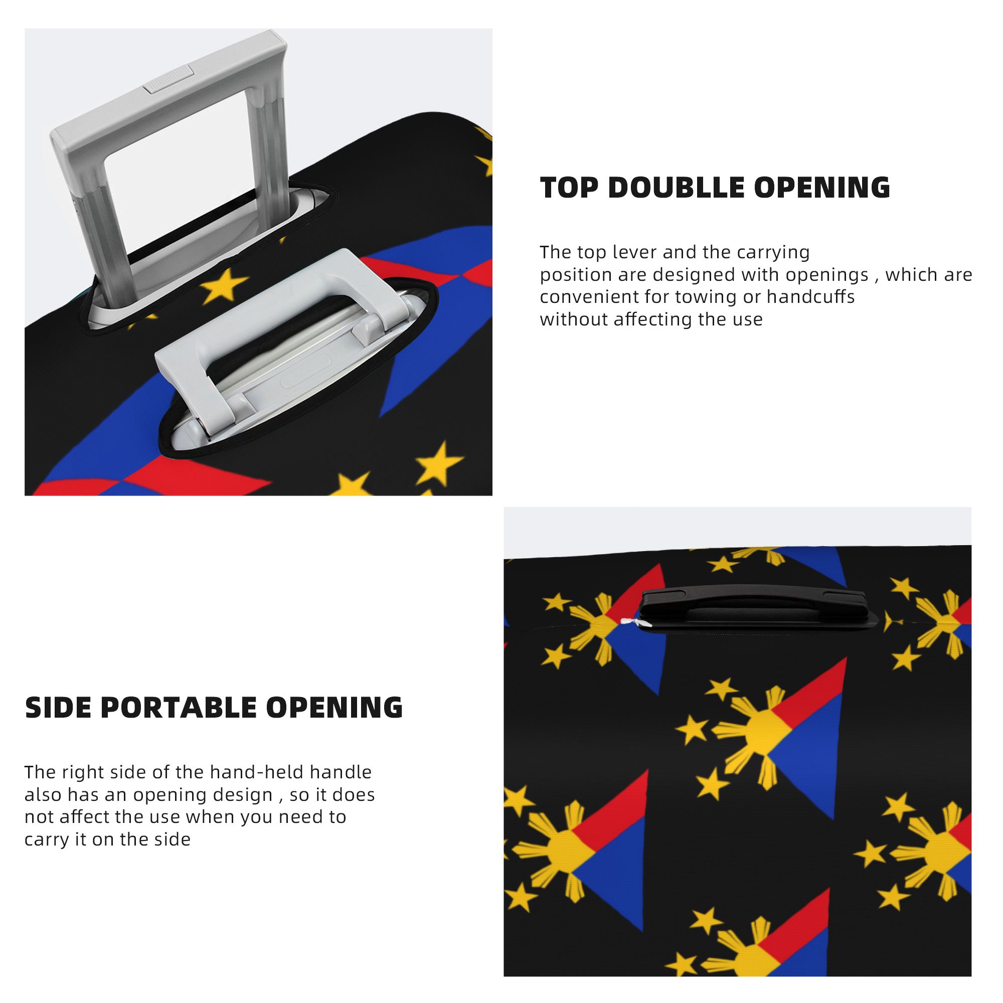 Capa protetora para bagagem co - Travel Accessories Philippines avaliação e preço