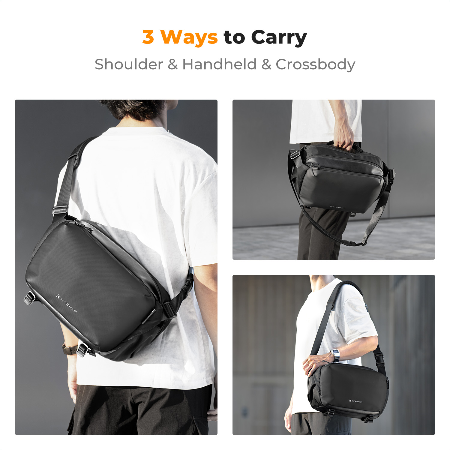 Bolsa de ombro para câmera K&F - Camera Bag Travel avaliação e preço