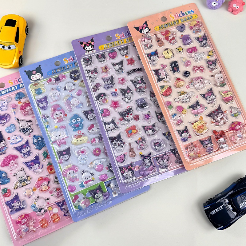 Adesivos Hello Kitty 3D em rel - Travel Journal Accessories avaliação e preço