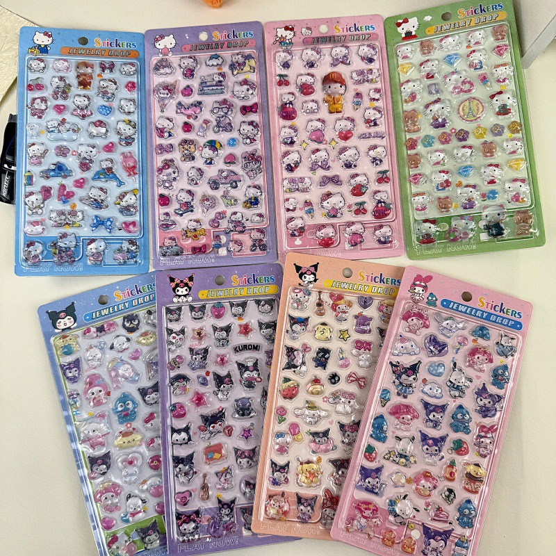 Adesivos Hello Kitty 3D em rel - Travel Journal Accessories avaliação e preço