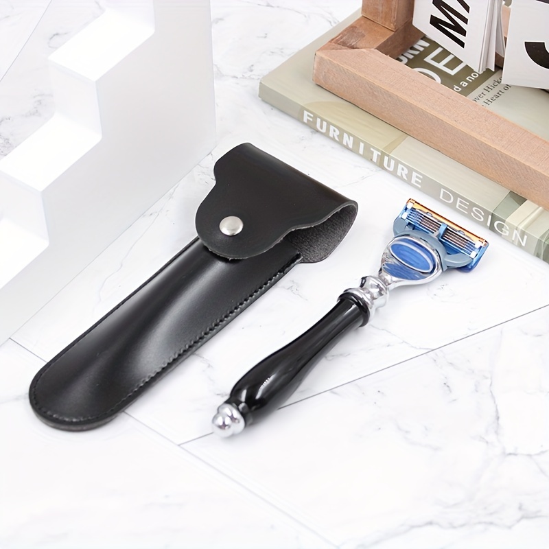 Estojo de couro para navalha m - Travel Router Accessories avaliação e preço