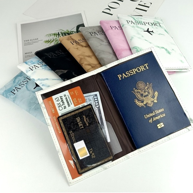 Capa de couro pu para passapor - Travel Accessories Kmart avaliação e preço