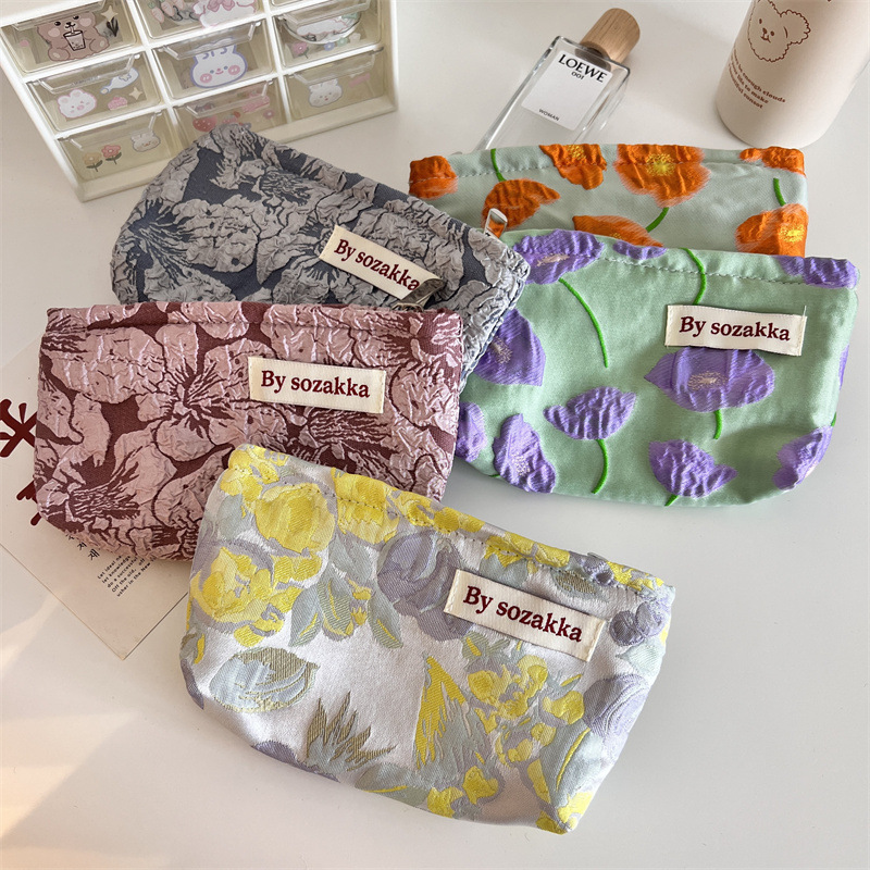 Flores em relevo francês Viage - Travel Accessories Kit For Women avaliação e preço