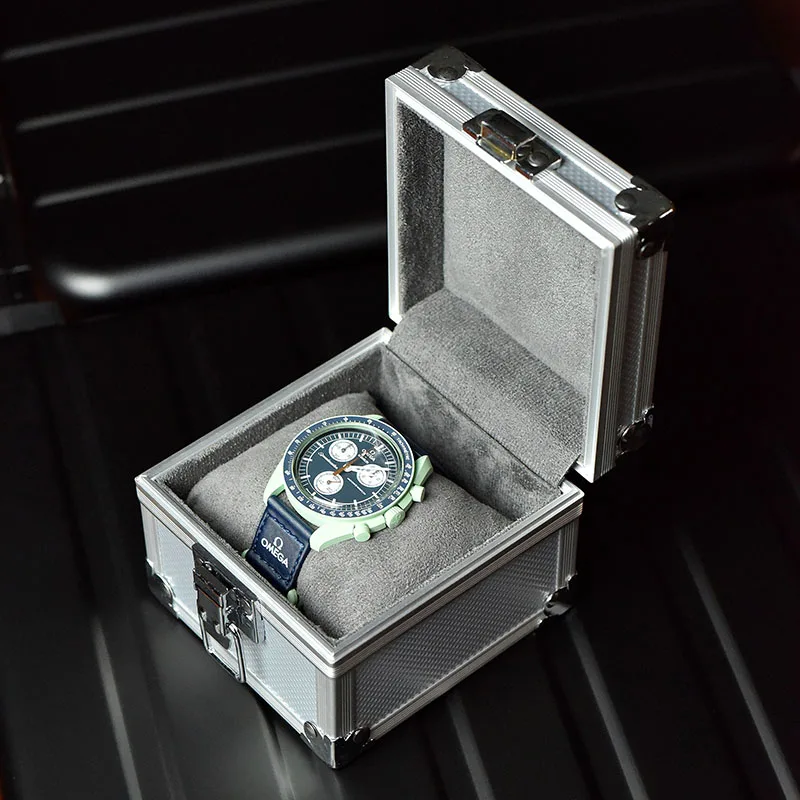 Portable Aluminum Watch Boxes  - Travel Accessories Gifts For Men avaliação e preço