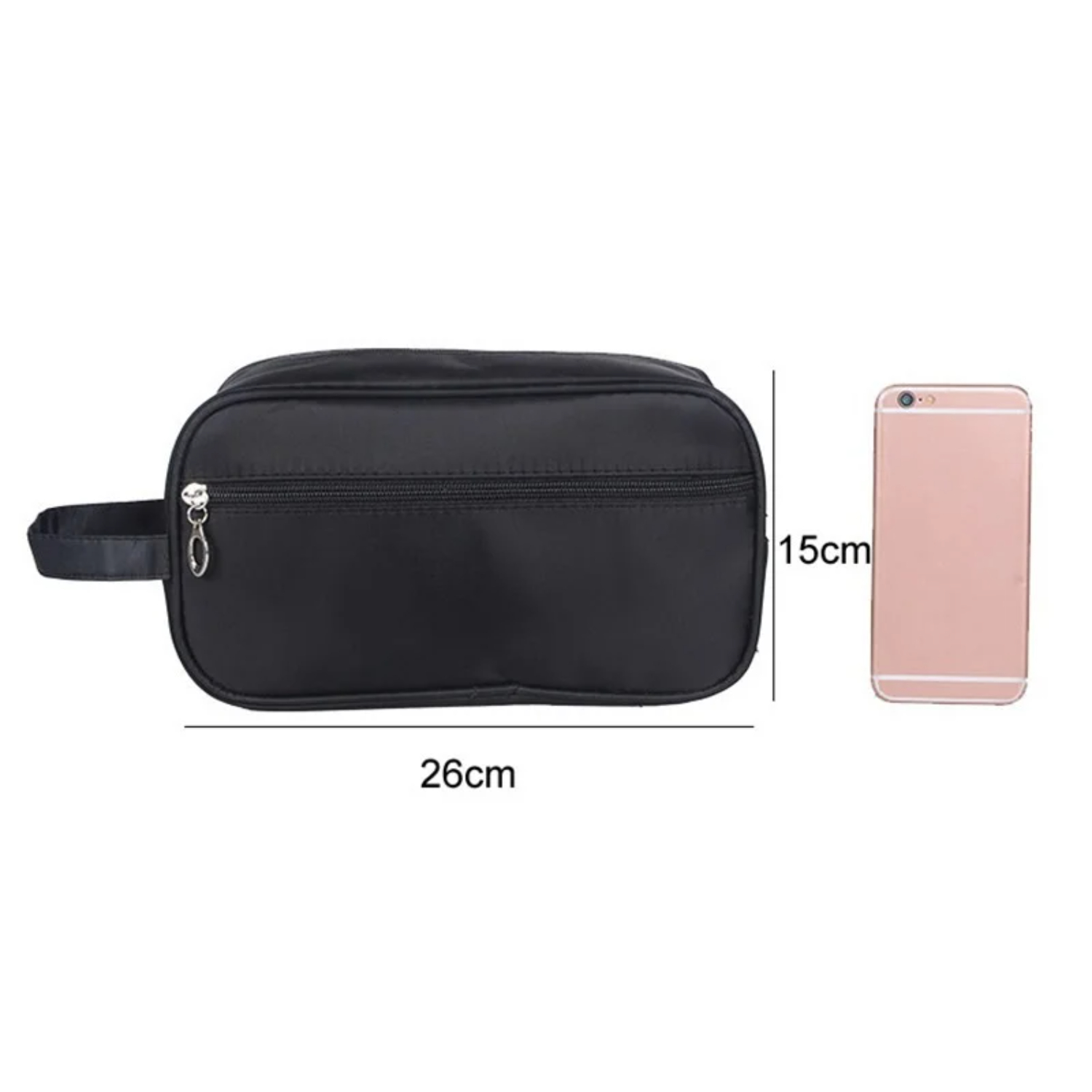 Homens viagem maquiagem zíper  - Travel Accessories Kit For Women avaliação e preço
