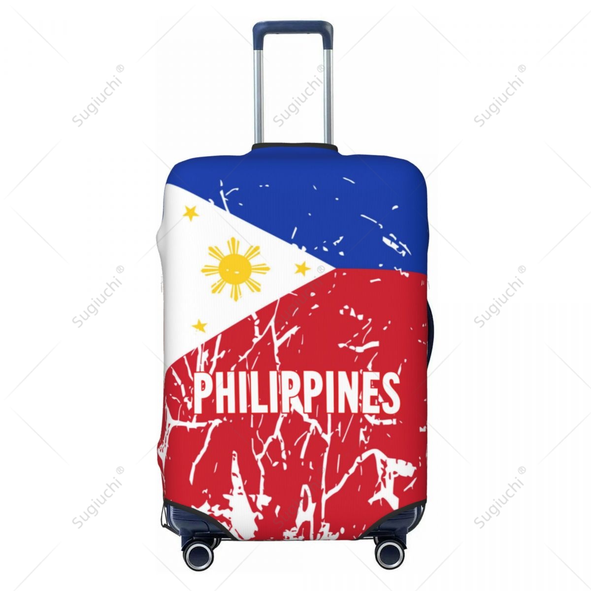 Capa de bagagem com bandeira d - Travel Accessories Philippines avaliação e preço