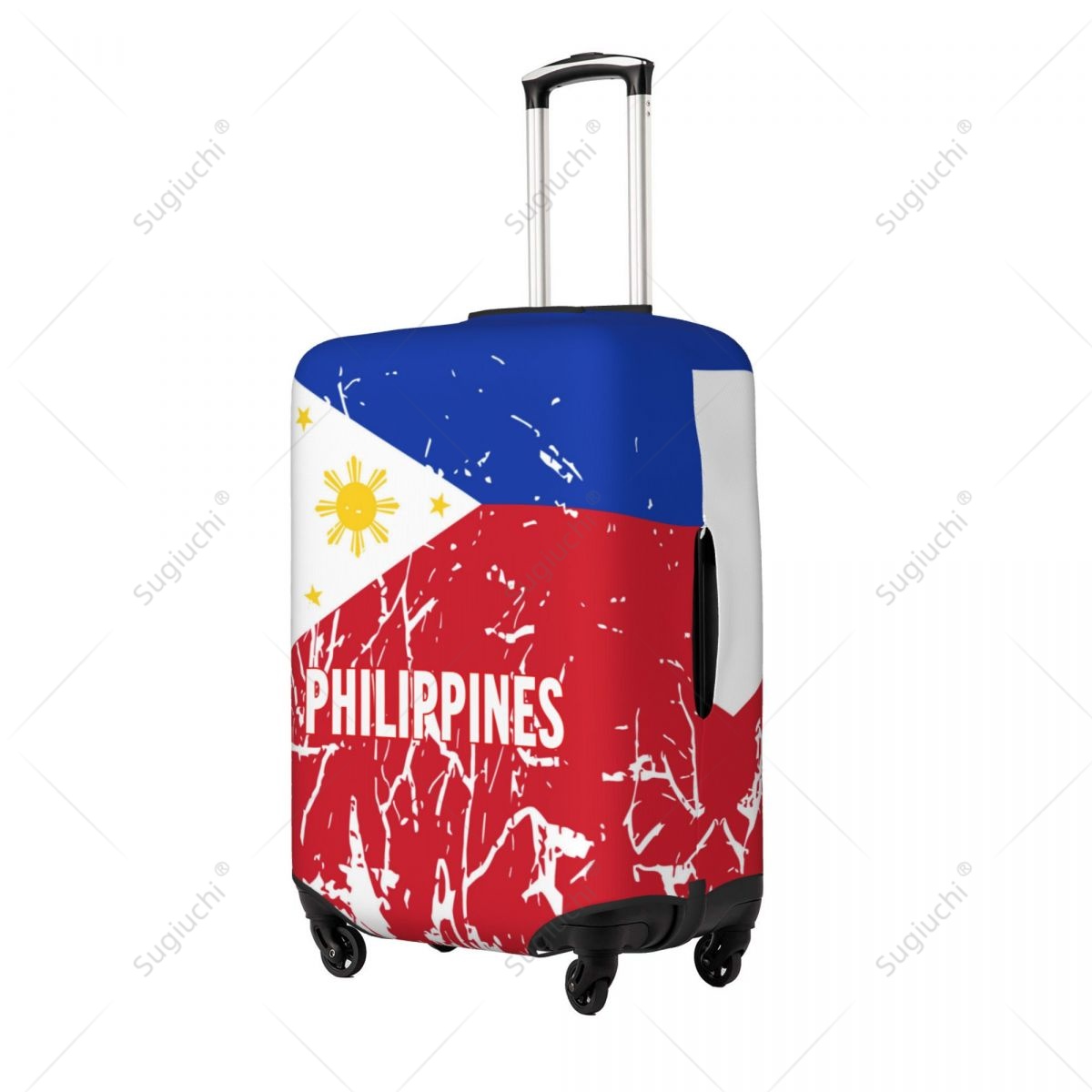 Capa de bagagem com bandeira d - Travel Accessories Philippines avaliação e preço