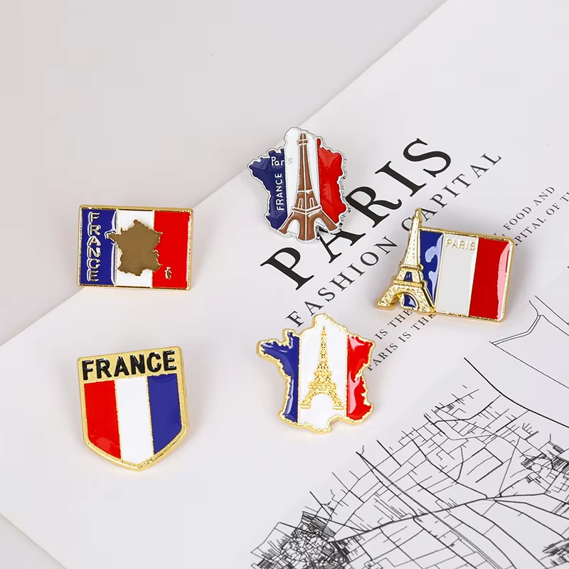 Pins de Esmalte com Bandeira d - Travel Accessories Jewelry avaliação e preço