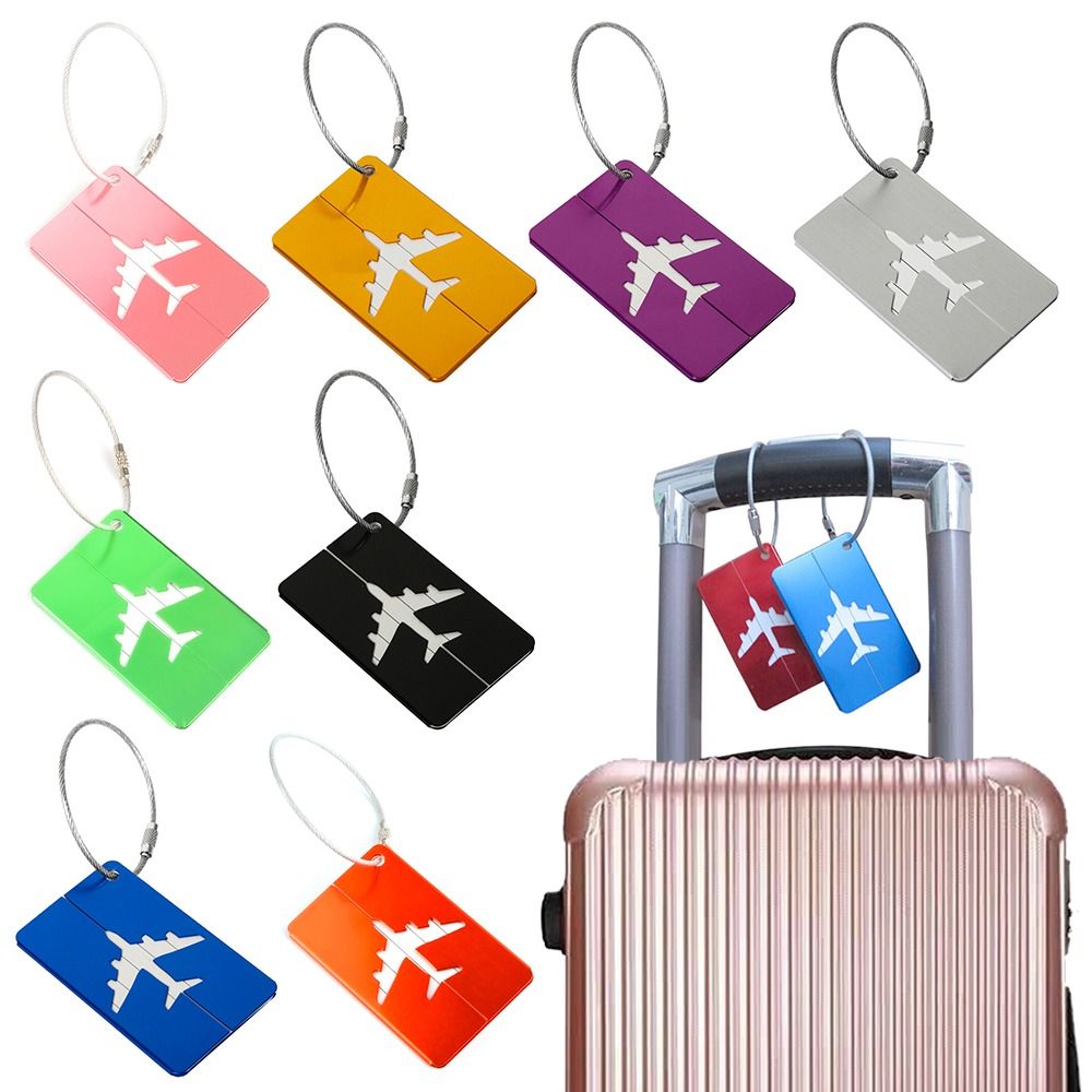 Alumínio Bagagem Tags com Cord - Travel Accessories Kmart avaliação e preço