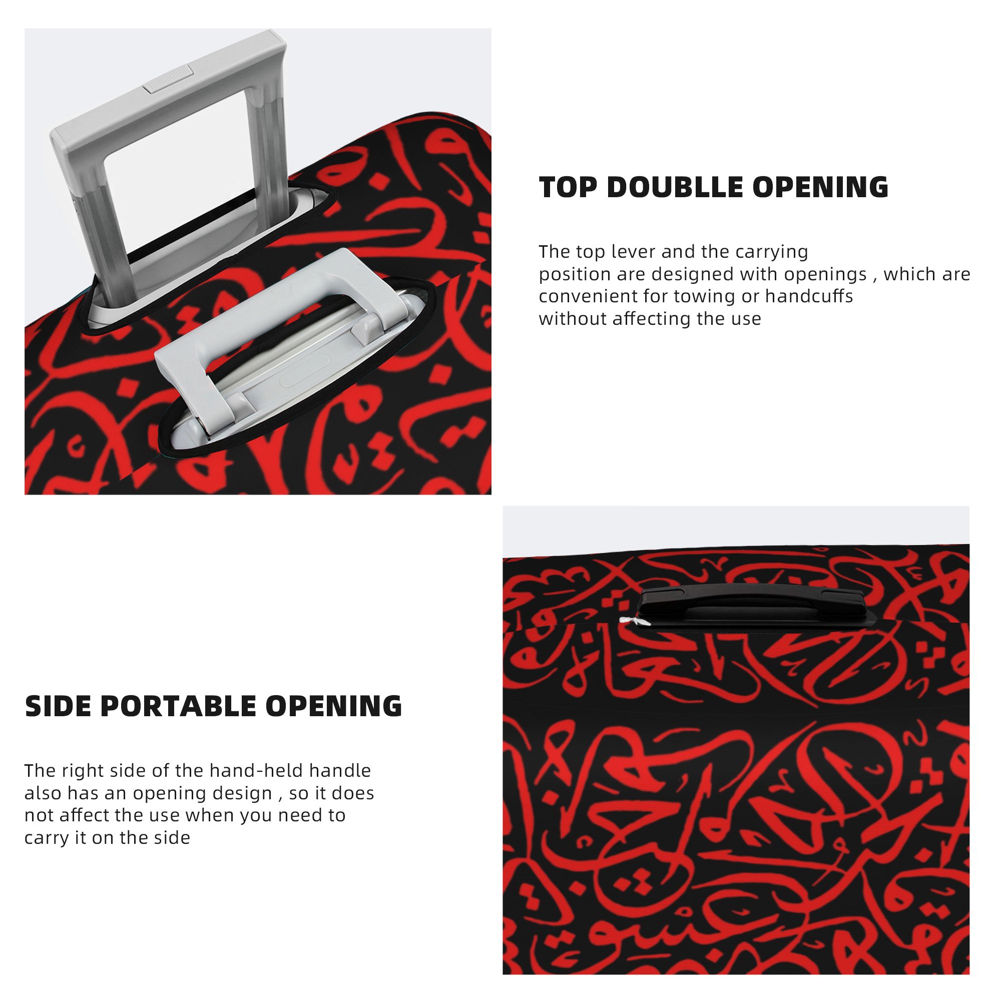 Capa Protetora de Mala com Art - Travel Accessories Egypt avaliação e preço