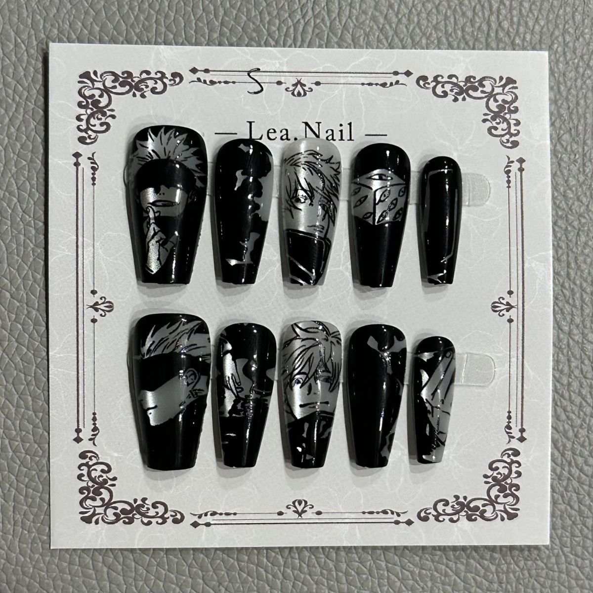 Gojo satoru manicure olhos de  - Travel Accessories Jewelry avaliação e preço